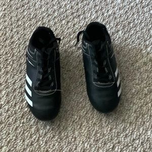 Adidas Kids Cleats Black and White